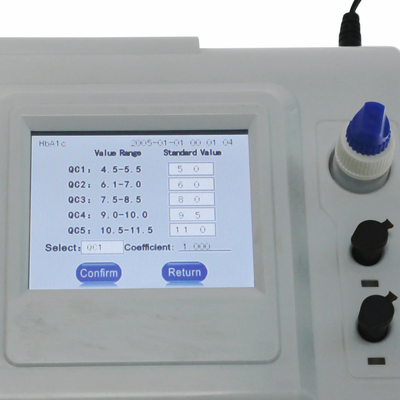 Касание LCD цвета 3,5 дюймов показывает анализатор протеина Hba1c специфический полно автоматический