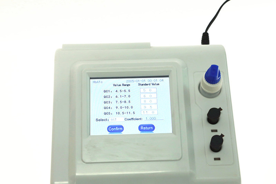 Semi автоматический анализатор CRP HbA1c/специфический анализатор протеина с касанием LCD