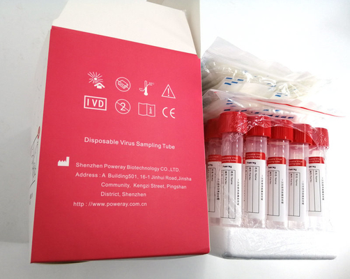 Устранимый набор диагностическое 6ml стерилизации VTM окиси этилена