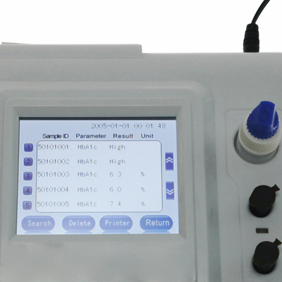Проба крови полно автоматизировала анализатор Glycohemoglobin Hba1c